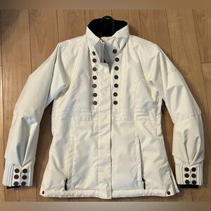 Obermeyer Sawyer White Ski Jacket, Women’s Size 6